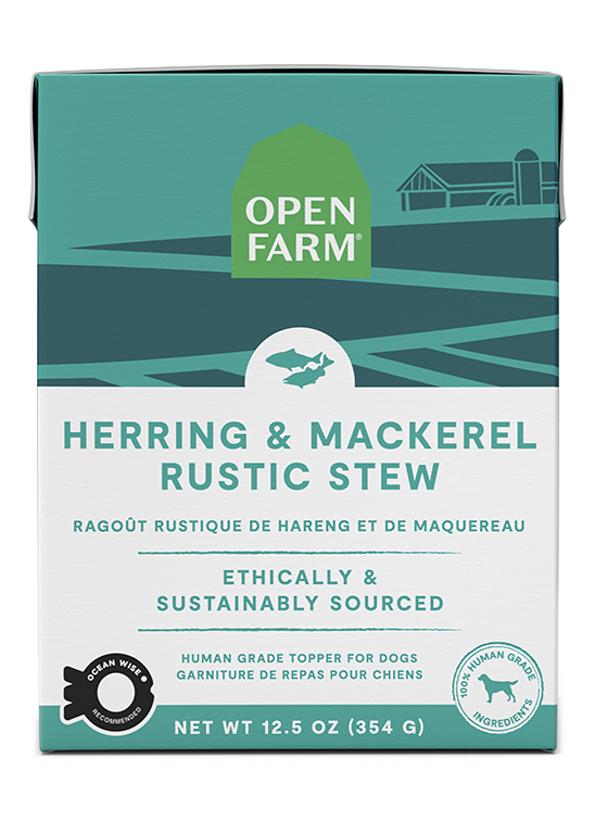 Herring & Mackerel Rustic Stew Wet Dog Food