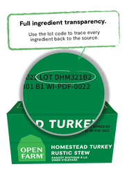 Homestead Turkey Rustic Stew Wet Dog Food