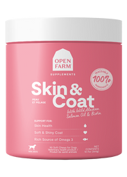 Skin & Coat Food Supplement Chews for Dogs