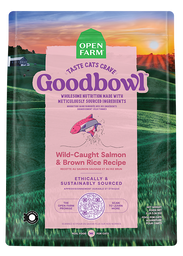 Goodbowl™ Wild-Caught Salmon & Brown Rice Recipe for Cats