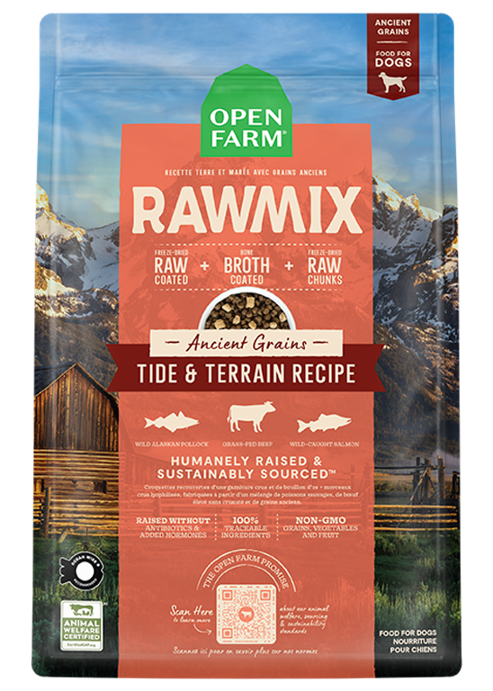 Tide & Terrain Ancient Grains Rawmix for Dogs