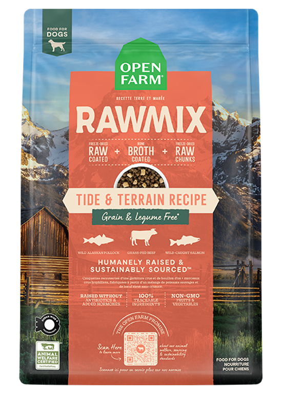 Tide & Terrain Grain-Free Rawmix for Dogs