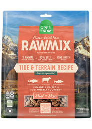 RawMix Tide & Terrain Freeze Dried Raw Recipe