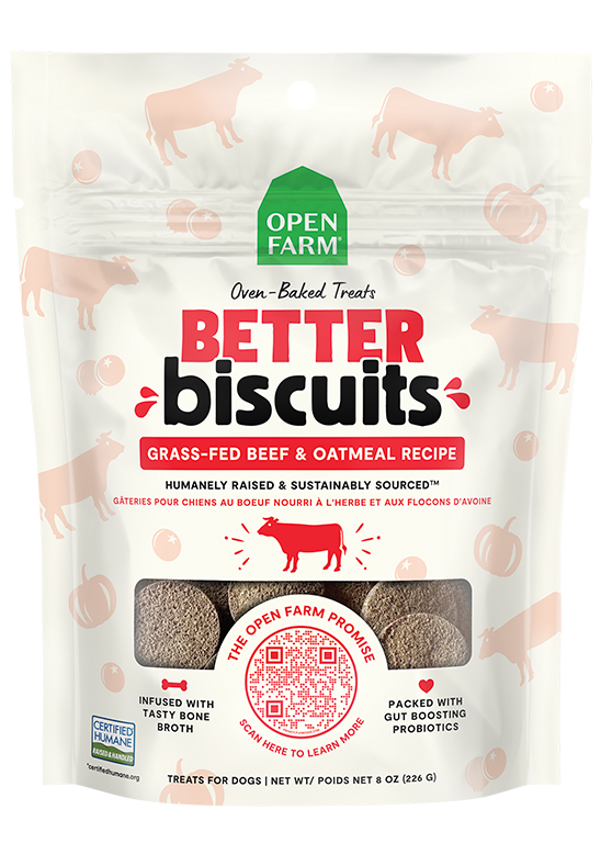 Better Biscuits Grass-Fed Beef & Oatmeal Recipe