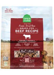 Grass-Fed Beef Freeze Dried Raw Dog Food