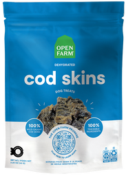 Dehydrated Cod Skins Treats