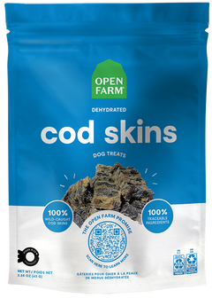 Dehydrated Cod Skins Treats