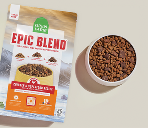 Epic Blend Chicken & Superfood Grain-Free Dog Kibble