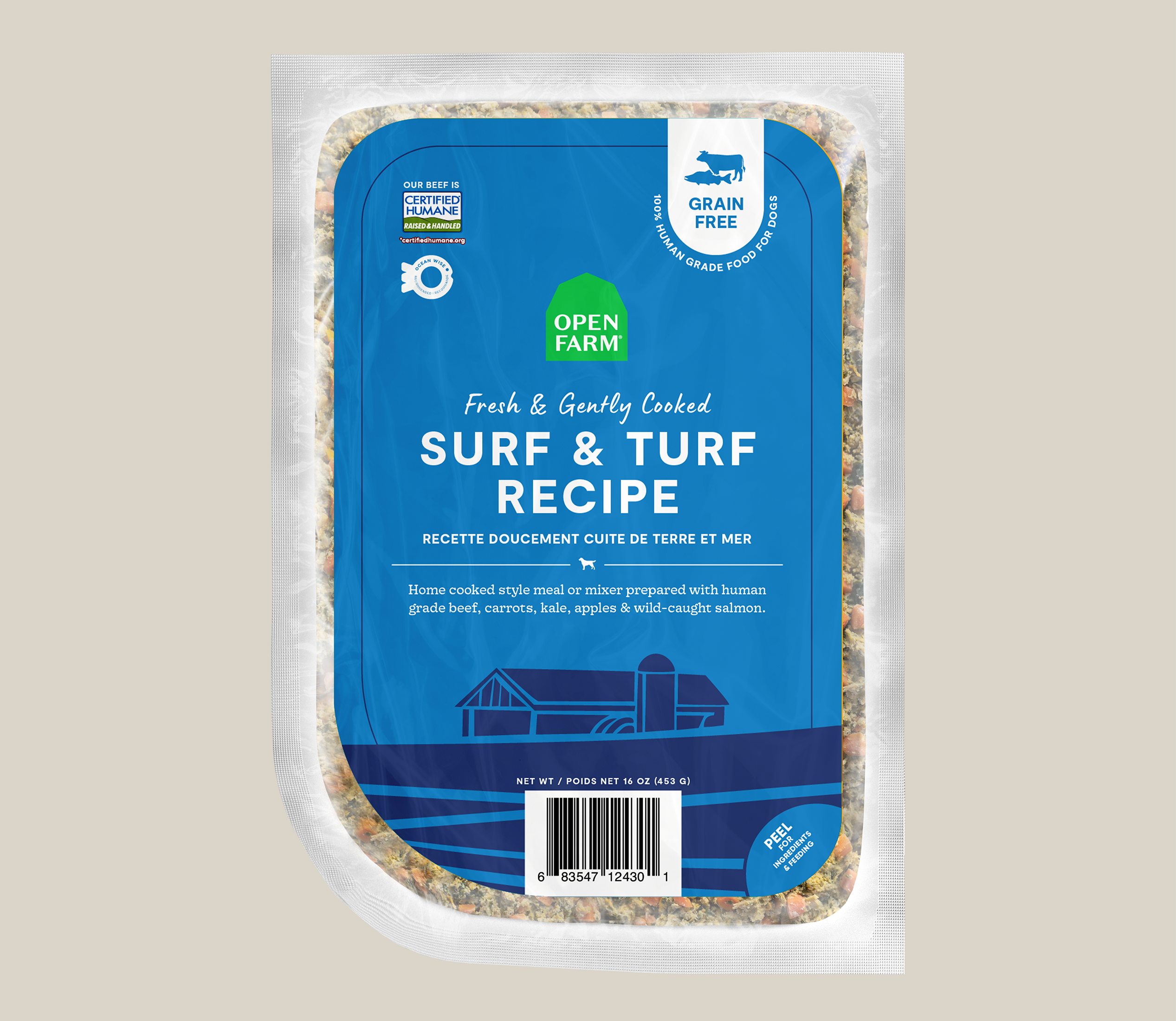 Surf & Turf Gently Cooked Recipe for Dogs | Proudly Canadian Surf & Turf Gently Cooked Recipe for Dogs | Proudly Canadian