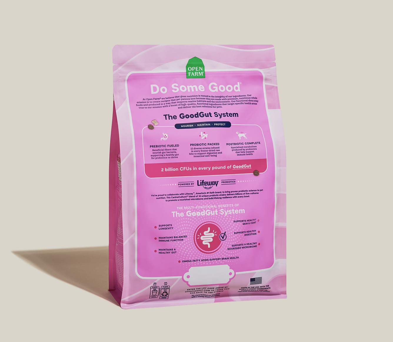 GoodGut Wild-Caught Salmon Dog Kibble