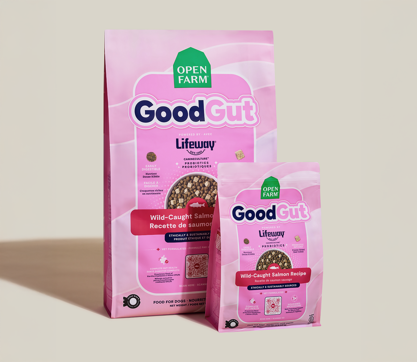 GoodGut Wild-Caught Salmon Dog Kibble