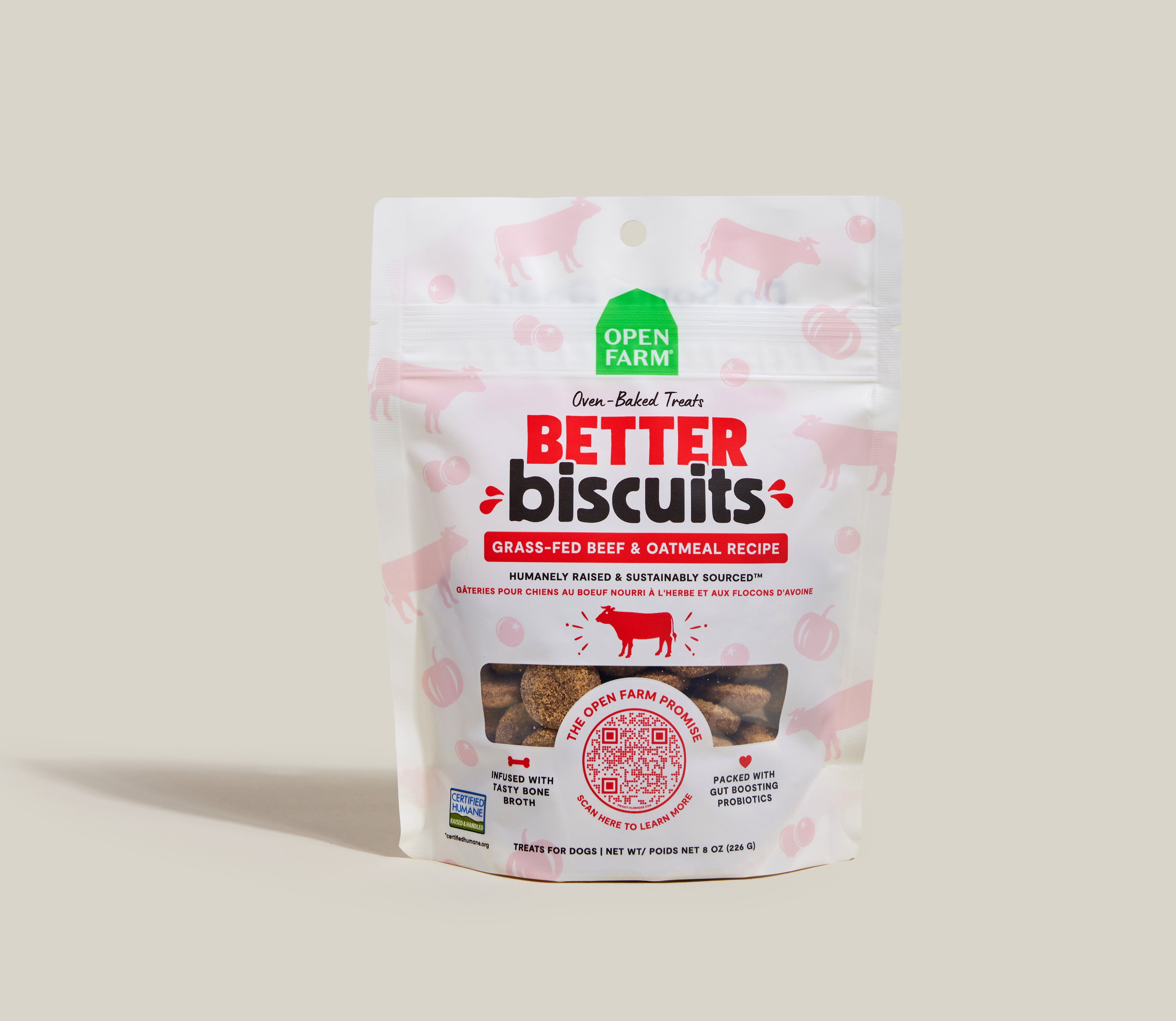 Better Biscuits Grass-Fed Beef & Oatmeal Treats