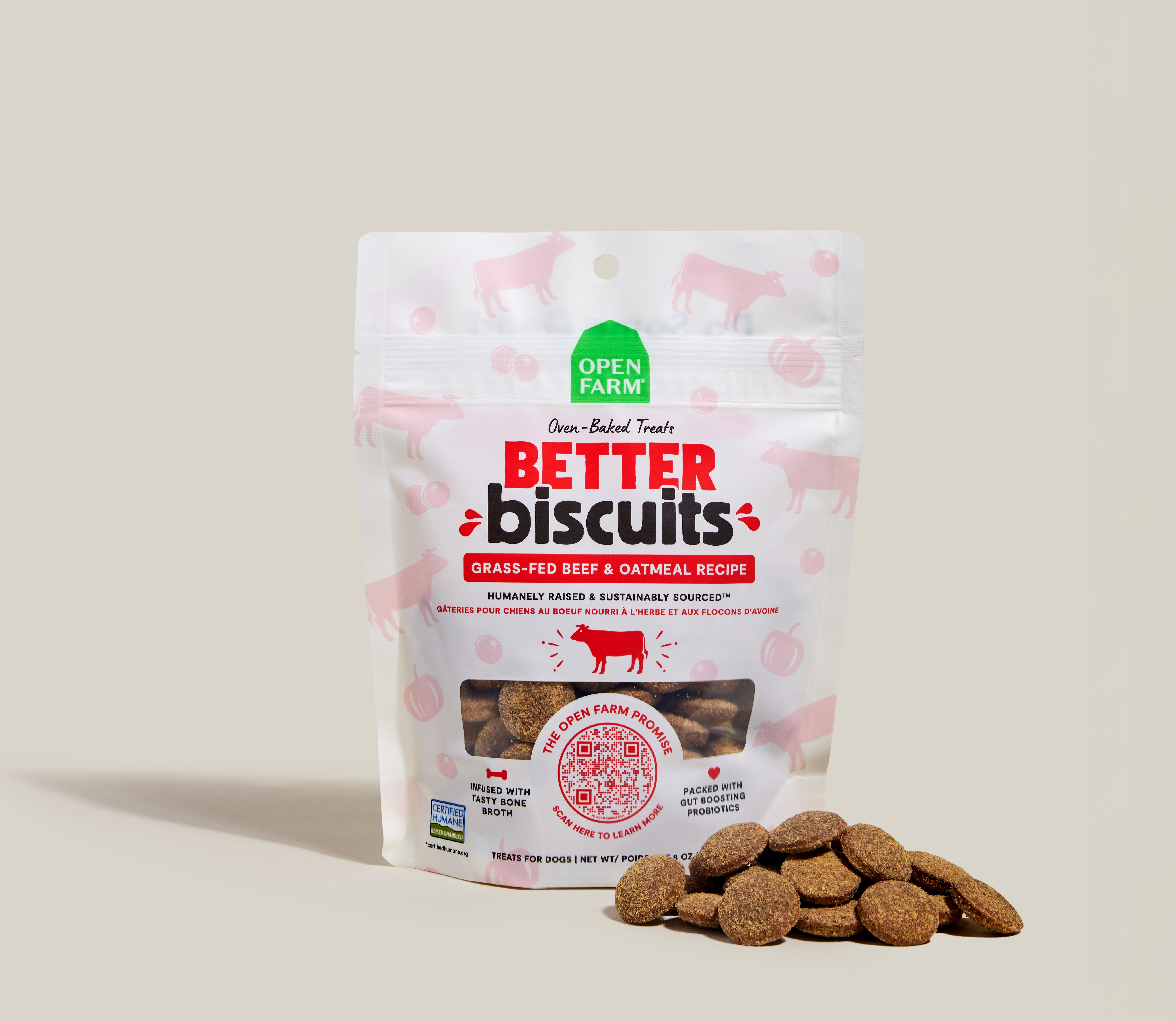 Better Biscuits Grass-Fed Beef & Oatmeal Treats