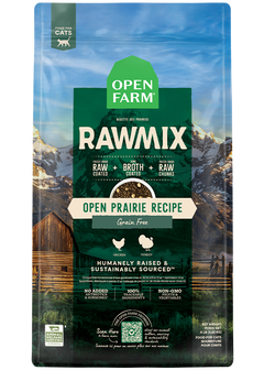 Open Prairie sans grains  RawMix pour chats