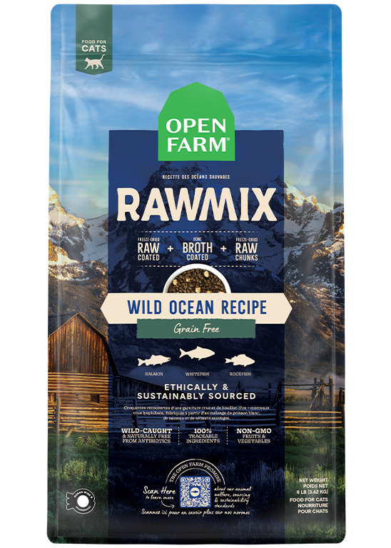 Wild Ocean sans grains  RawMix pour chats