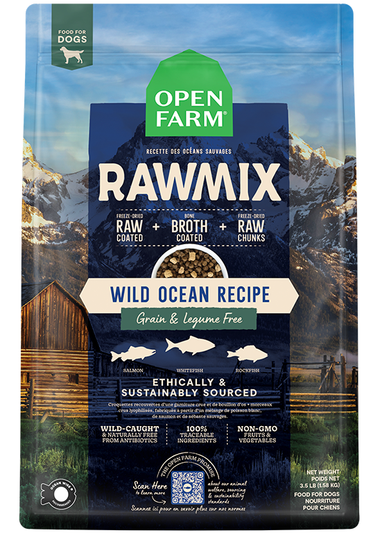 Wild Ocean sans grains  RawMix pour chiens