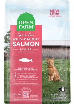 Wild-Caught Salmon Dry Cat Food