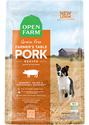 Farmers Table Pork Dry Dog Food Grain Free Nutrient Rich Open Farm Open Farm Canada