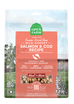 Wild-Caught Salmon & Cod Freeze Dried Raw Cat Food