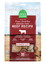 Grass-Fed Beef Freeze Dried Raw Patties for Dogs