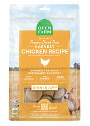 Harvest Chicken Freeze Dried Raw Patties for Dogs