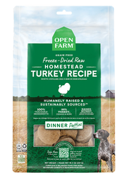 Homestead Turkey Freeze Dried Raw Patties for Dogs