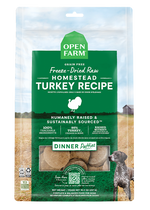 Homestead Turkey Freeze Dried Raw Patties for Dogs